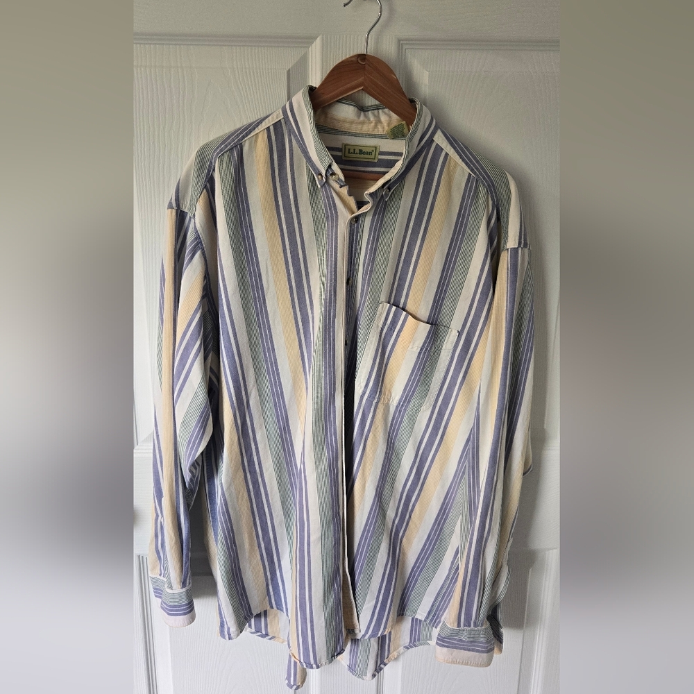 Vintage LL Bean Oversized Mens Button Down